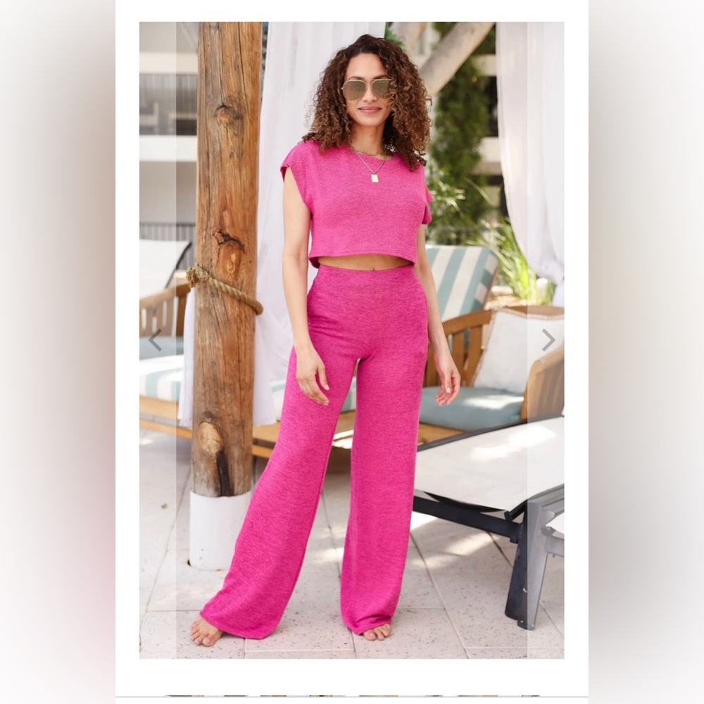 Meet Me in Old Town Set – Fuchsia